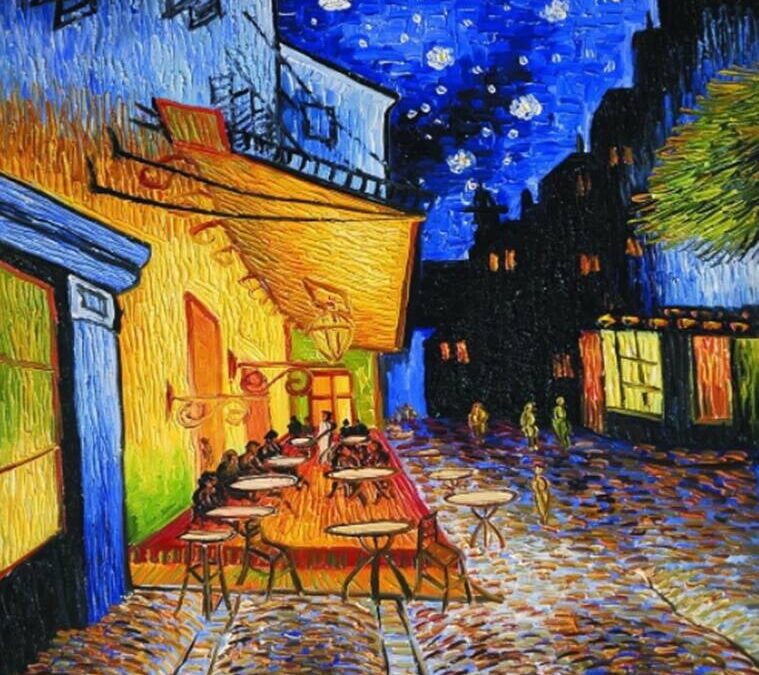 Cafe at night